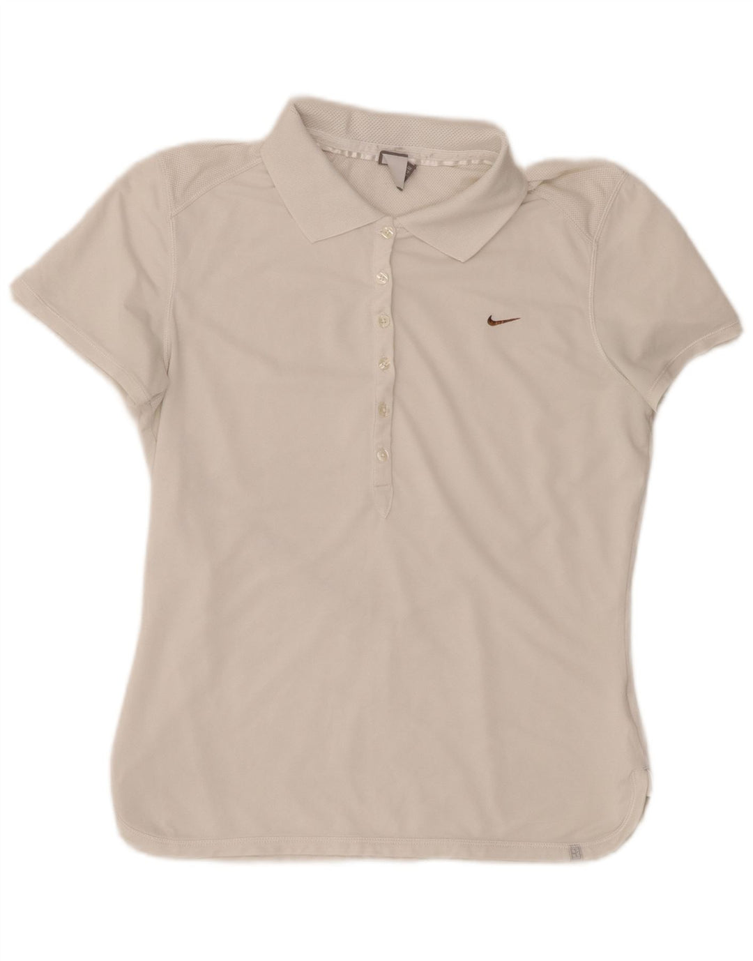 Nike Womens Polo Shirt UK 14/16 Large White