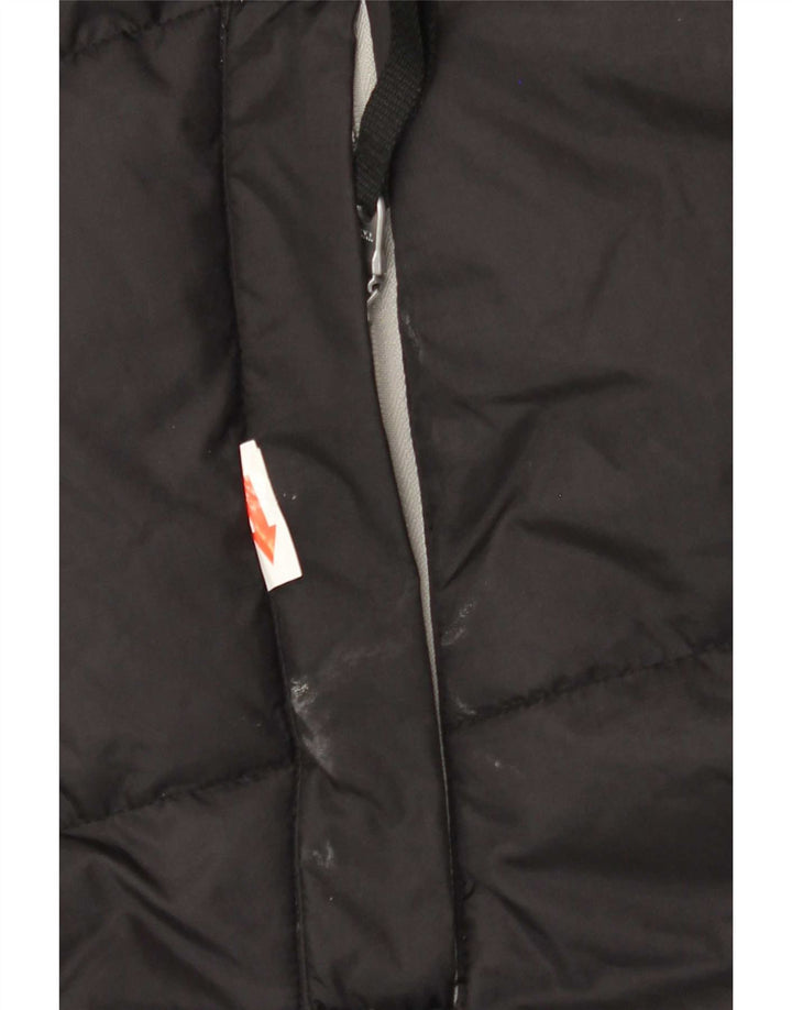 Helly Hansen Mens Graphic Padded Jacket UK 44 2XL Black Colourblock Nylon