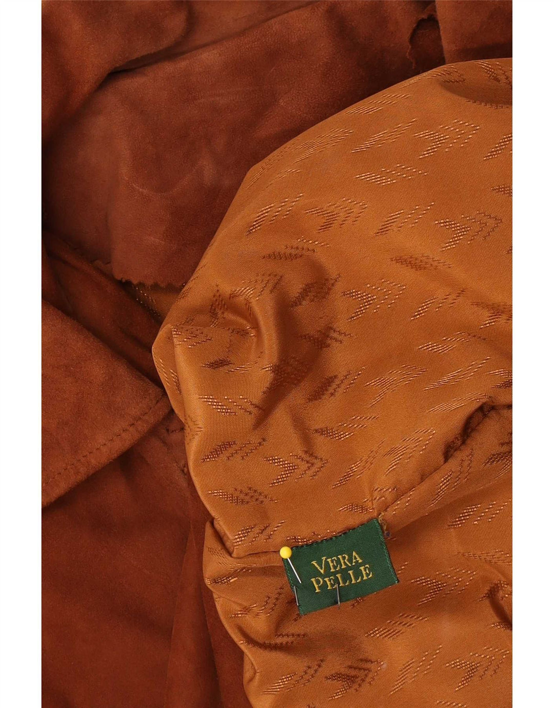 Vintage Womens Suede Jacket UK 18 XL Brown Leather
