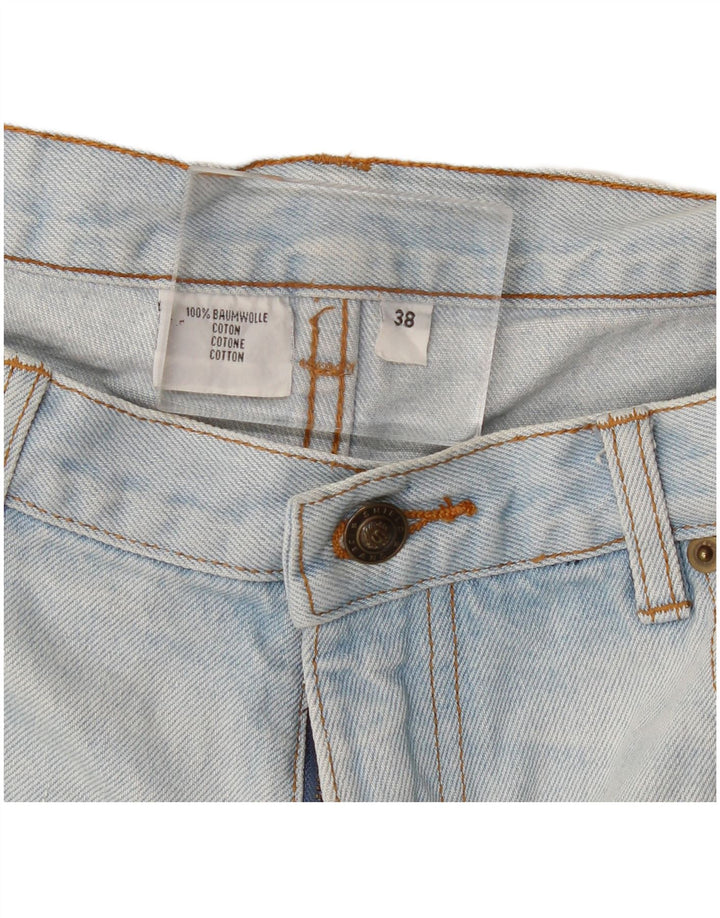 Vintage Womens Denim Shorts W38 XL Blue Cotton