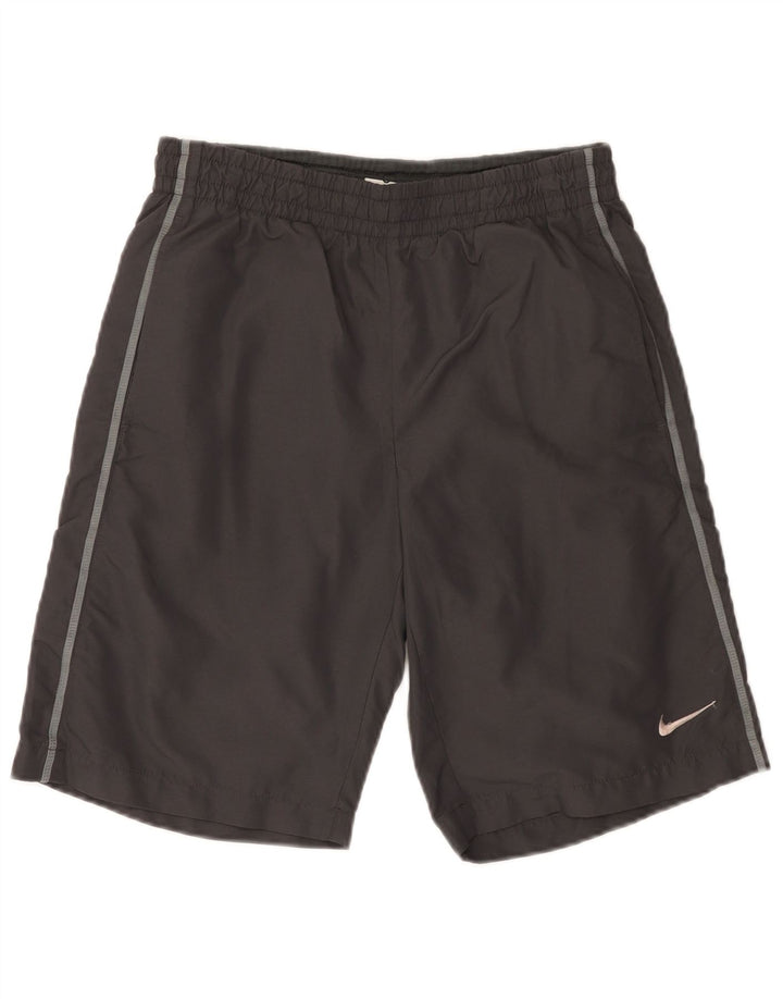 Nike Mens Swimming Shorts Small  Grey Nylon