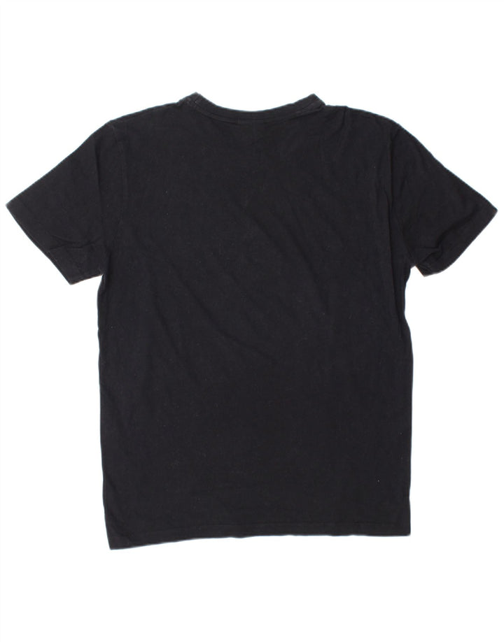 UMBRO Mens T-Shirt Top Medium Black Cotton