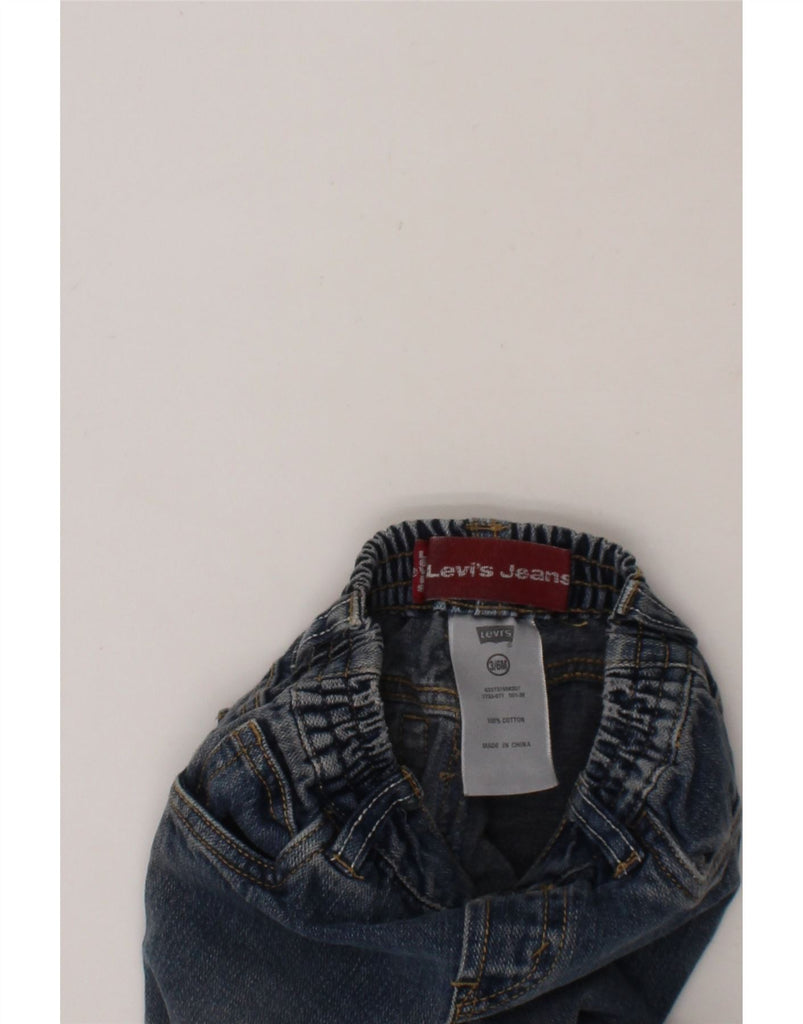 LEVI'S Baby Boys Denim Shorts 3-6 Months W18  Blue Cotton Vintage Levi's and Second-Hand Levi's from Messina Hembry 