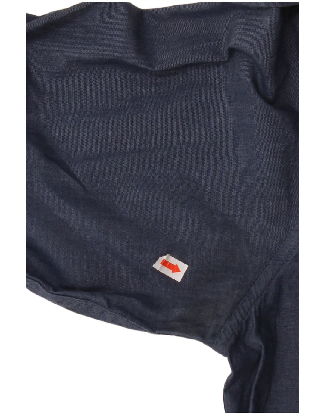 CALVIN KLEIN Mens Slim Fit Shirt Size 40 Medium Navy Blue Cotton