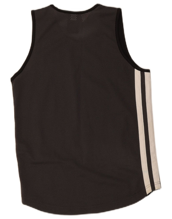 Adidas Boys Graphic Vest Top 13-14 Years Large Grey