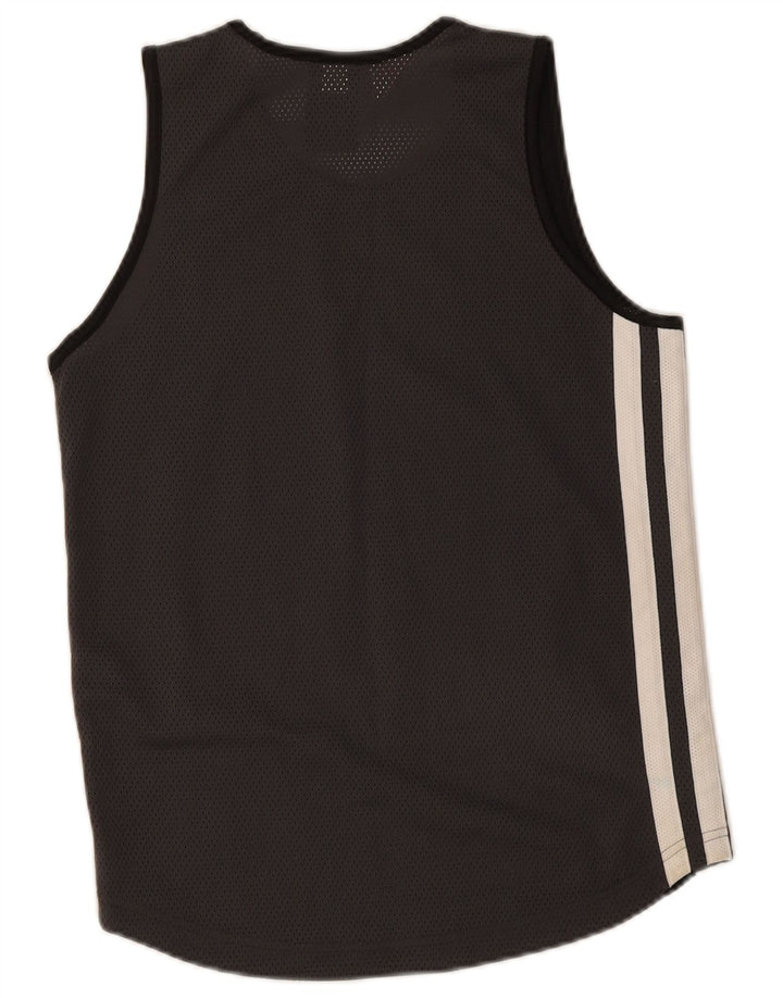 Adidas Boys Graphic Vest Top 13-14 Years Large Grey