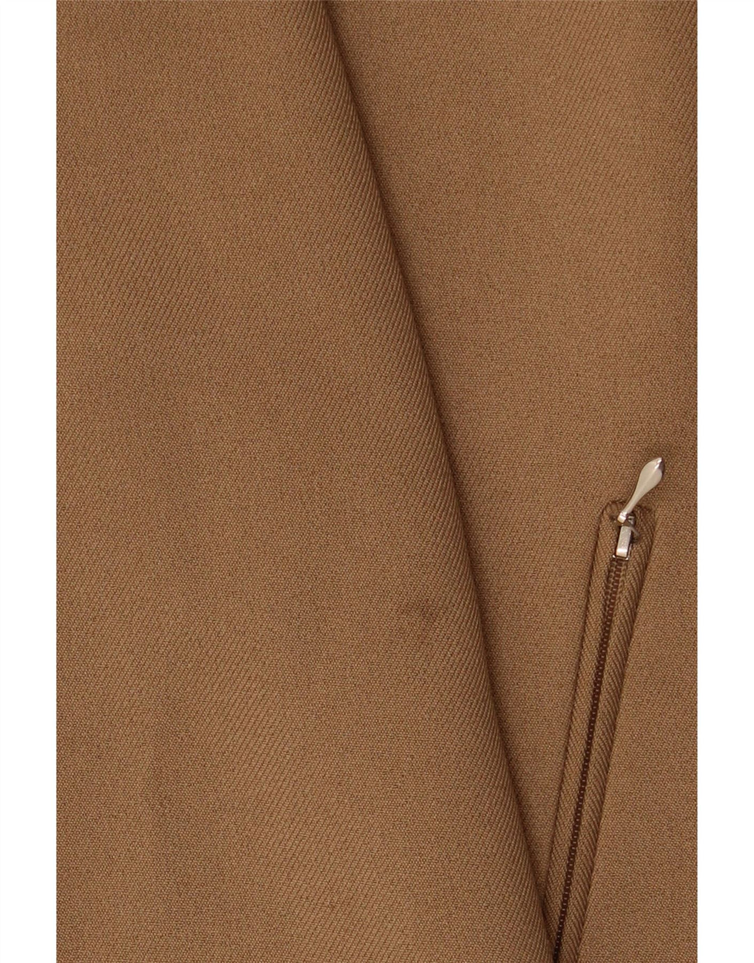 VINTAGE Womens Blazer Jacket IT 48 XL Brown Polyester