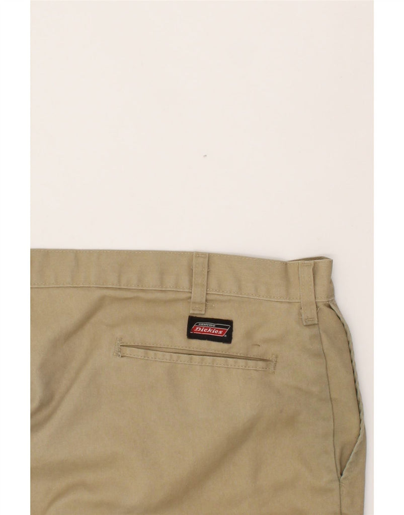 DICKIES Mens Straight Chino Trousers W42 L30 Beige Polyester Vintage Dickies and Second-Hand Dickies from Messina Hembry 