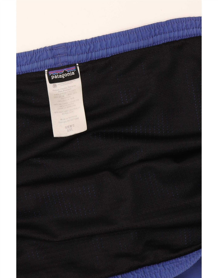 Patagonia Mens Swimming Shorts 2XL  Blue Nylon