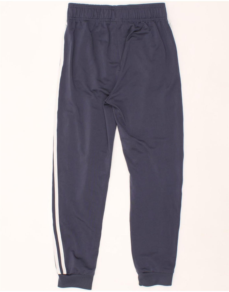 ADIDAS Boys Tracksuit Trousers Joggers 11-12 Years  Navy Blue Polyester Vintage Adidas and Second-Hand Adidas from Messina Hembry 