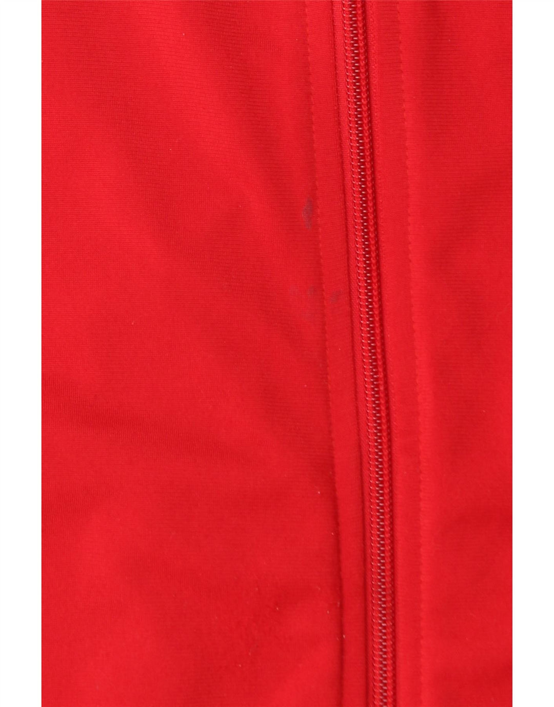 Adidas Mens Tracksuit Top Jacket Medium Red Polyester