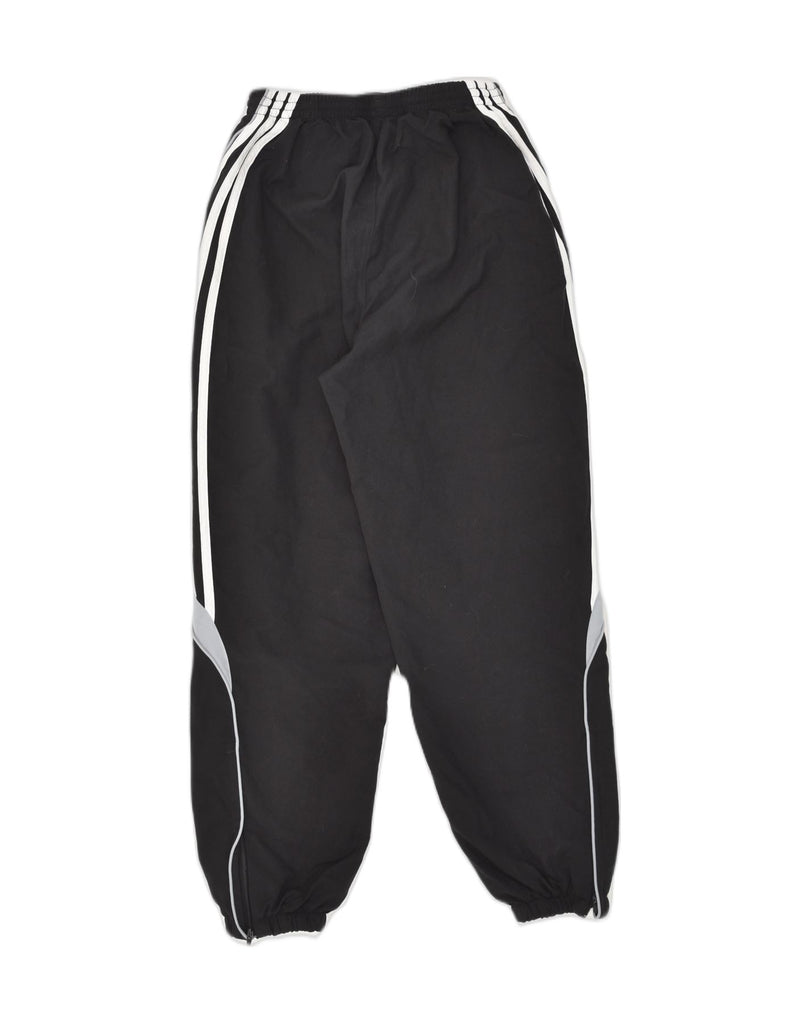 ADIDAS Boys Tracksuit Trousers 11-12 Years Black Polyester | Vintage Adidas | Thrift | Second-Hand Adidas | Used Clothing | Messina Hembry 