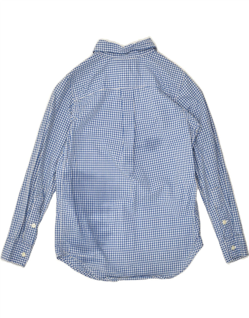 POLO RALPH LAUREN Boys Shirt 5-6 Years Blue Gingham Cotton | Vintage Polo Ralph Lauren | Thrift | Second-Hand Polo Ralph Lauren | Used Clothing | Messina Hembry 