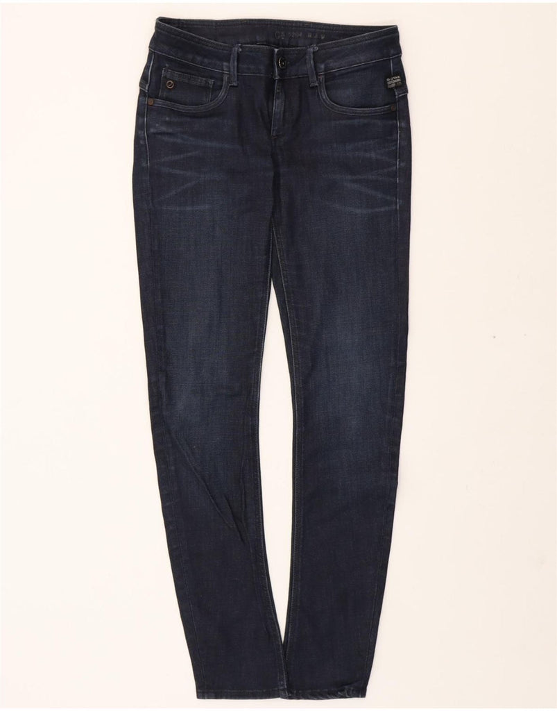 G-STAR Womens Skinny Jeans W27 L32 Navy Blue Cotton Vintage G-Star and Second-Hand G-Star from Messina Hembry 