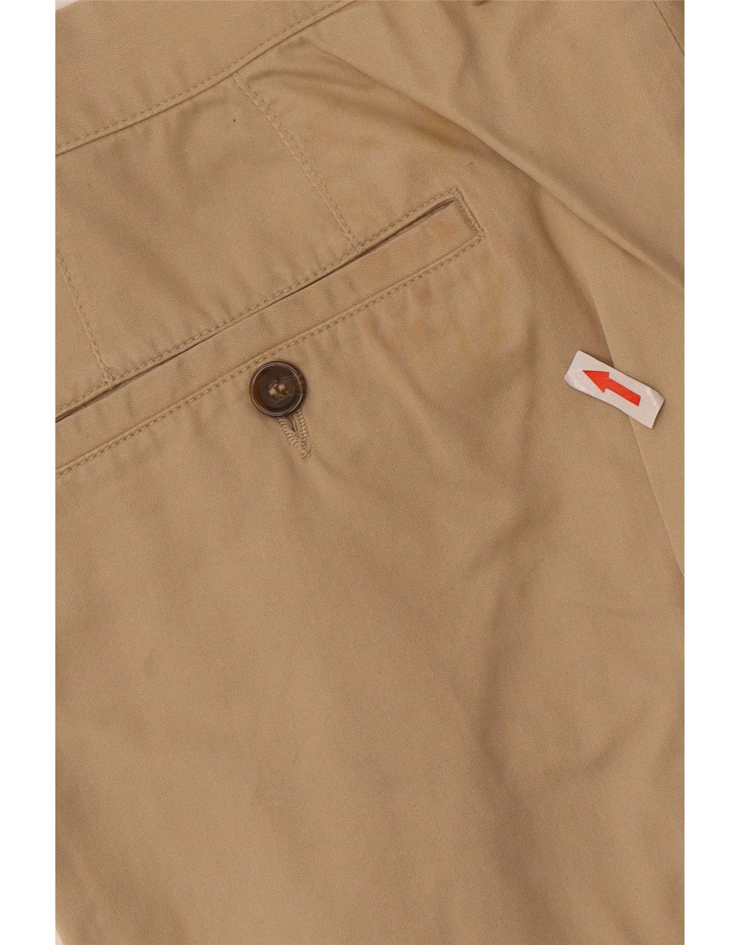 Marlboro Classics Mens Straight Chino Trousers W38 L30 Beige