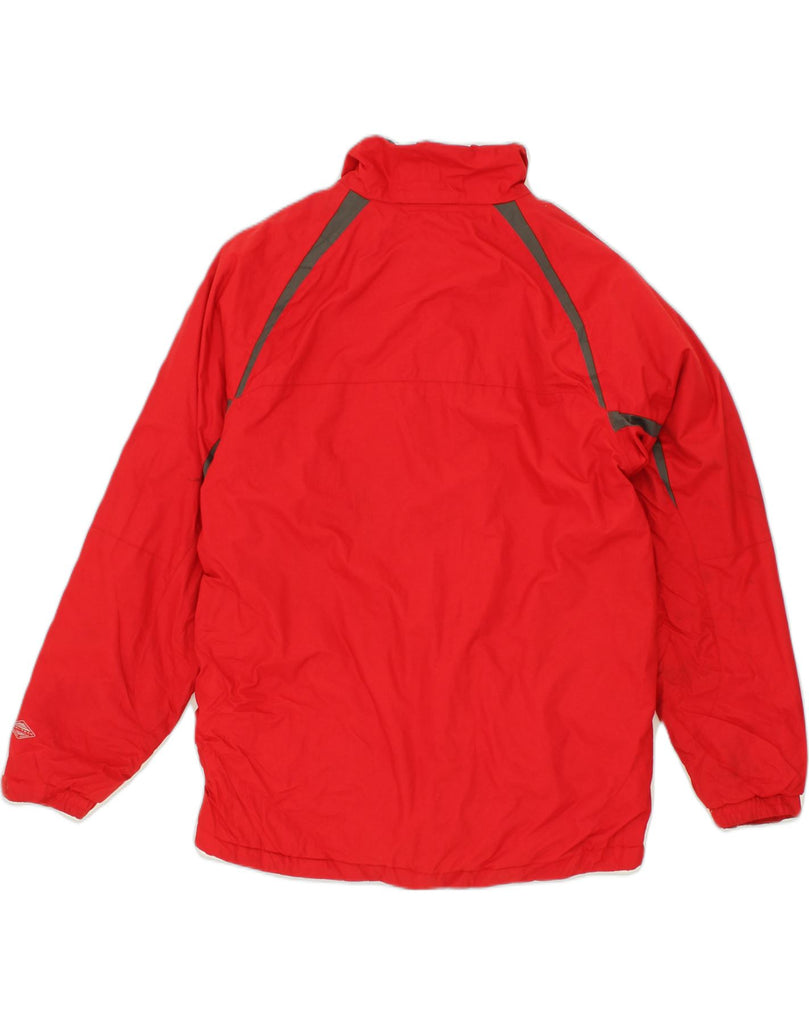 COLUMBIA Boys Windbreaker Jacket 15-16 Years XL Red Polyester | Vintage Columbia | Thrift | Second-Hand Columbia | Used Clothing | Messina Hembry 