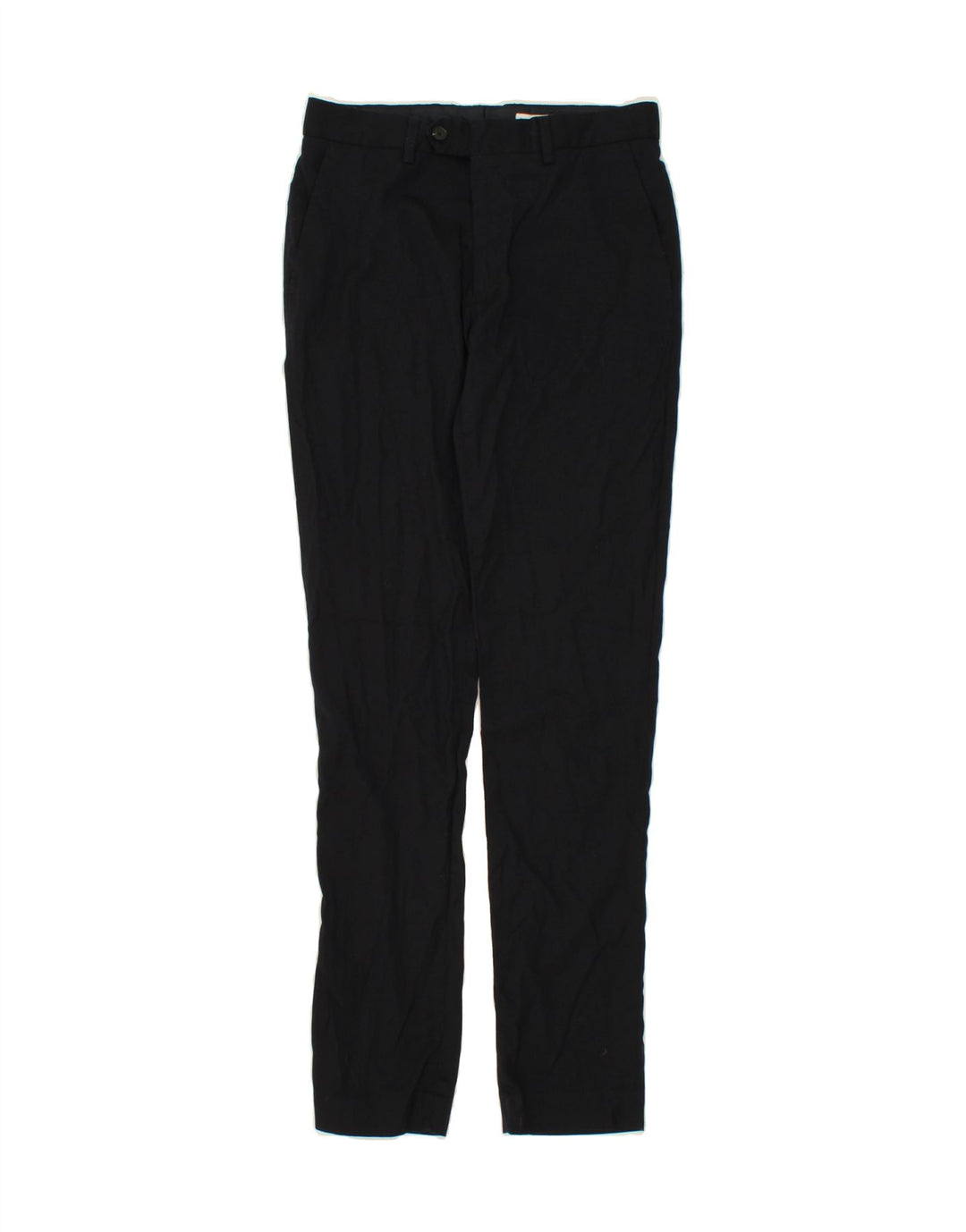 JULES Mens Slim Suit Trousers W30 L32 Navy Blue Polyester Vintage Jules and Second-Hand Jules from Messina Hembry 