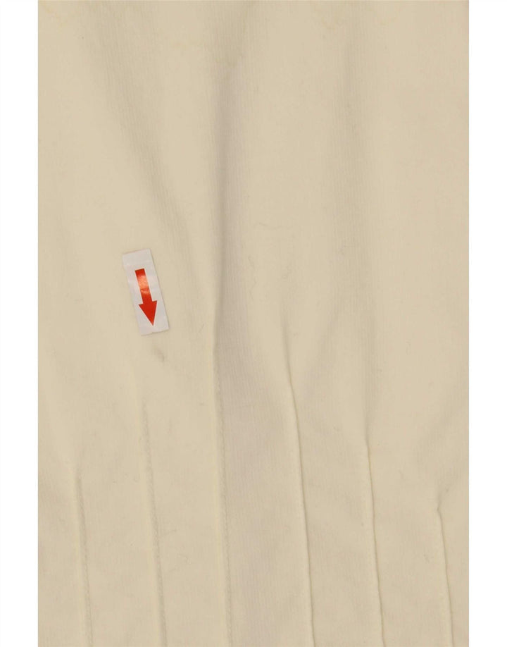 Essential Girls 3 Button Blazer Jacket 13-14 Years Off White Cotton