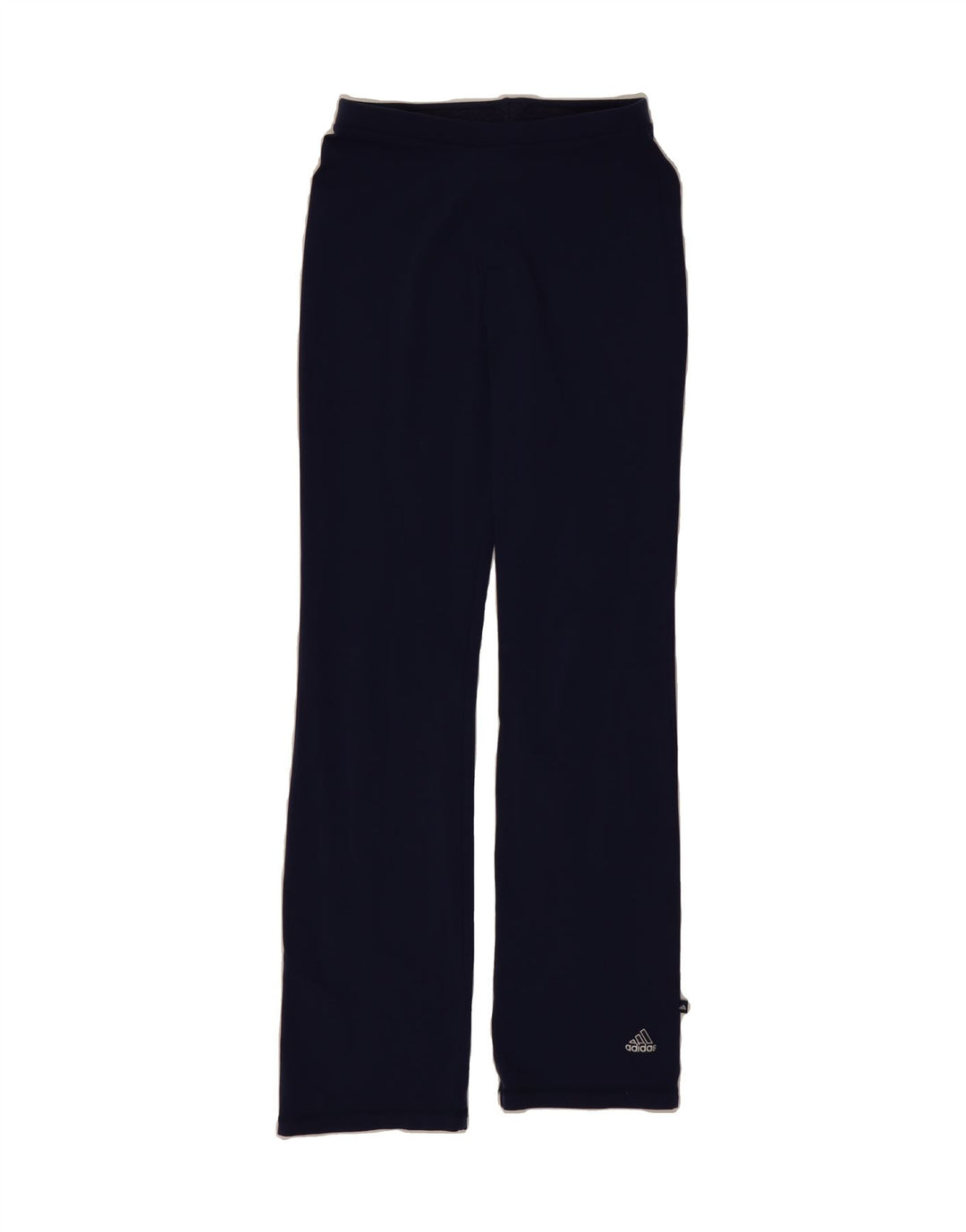 ADIDAS Womens Tracksuit Trousers UK 14 Medium Navy Blue Polyester Vintage Adidas and Second-Hand Adidas from Messina Hembry 