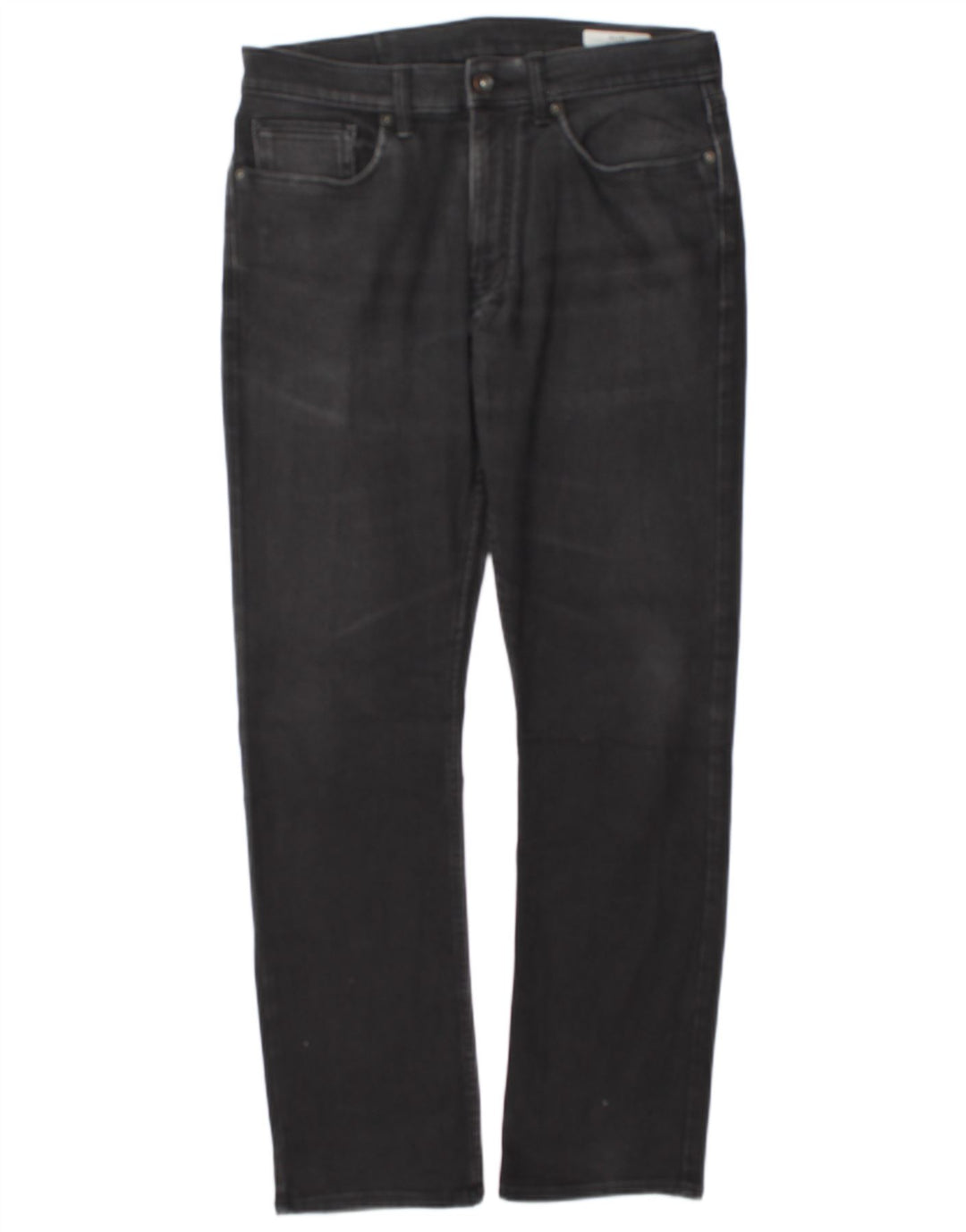 Marks & Spencer Mens Slim Jeans W32 L31 Black Cotton