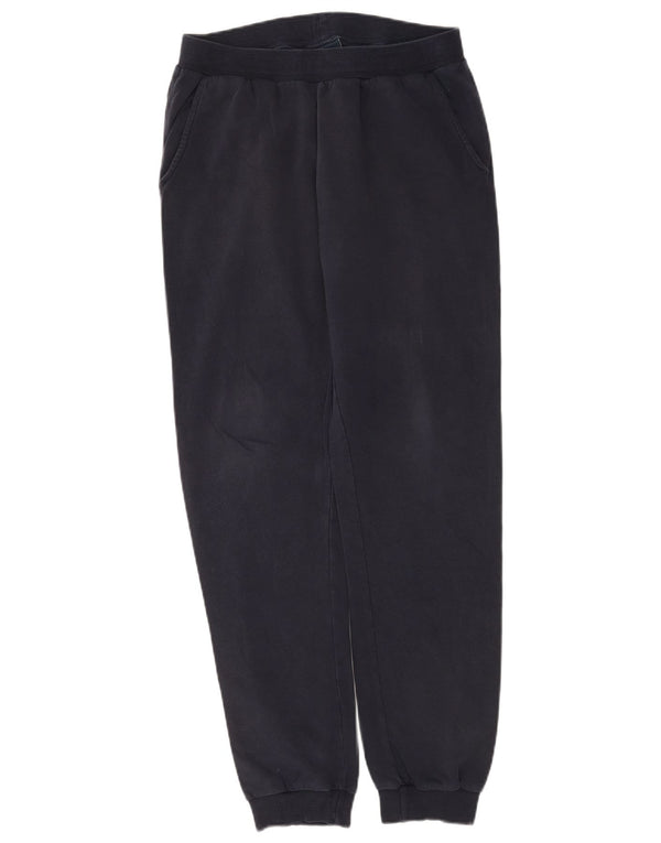 Ellesse Mens Graphic Tracksuit Trousers Joggers Medium Navy Blue Cotton