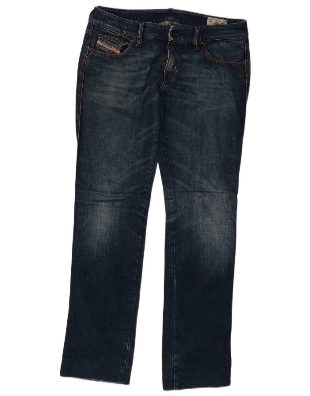 Diesel Womens Lhela Slim Jeans W30 L31 Blue Cotton
