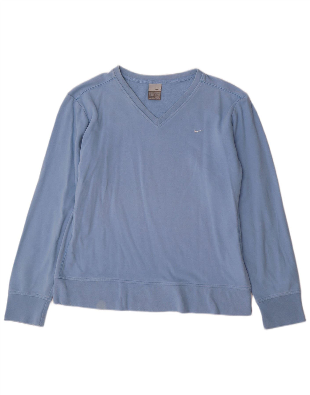 Nike Womens Sweatshirt Jumper UK 14/16 Large Blue