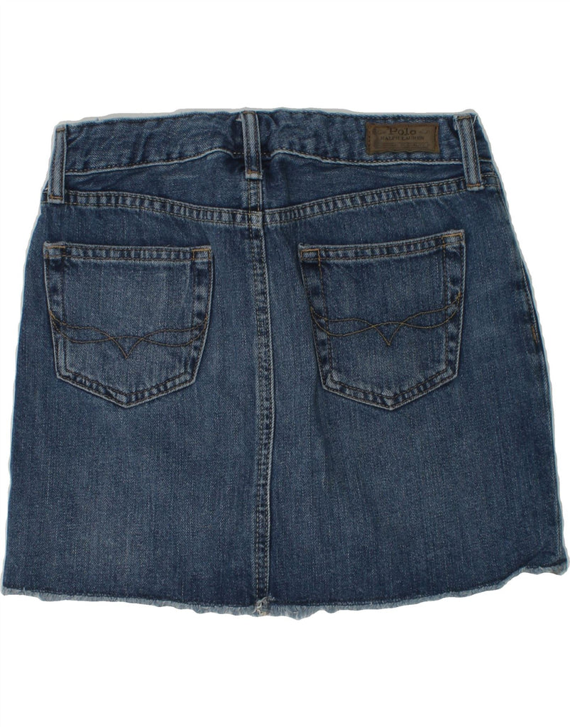 POLO RALPH LAUREN Girls Denim Skirt 13-14 Years W26 Blue | Vintage Polo Ralph Lauren | Thrift | Second-Hand Polo Ralph Lauren | Used Clothing | Messina Hembry 