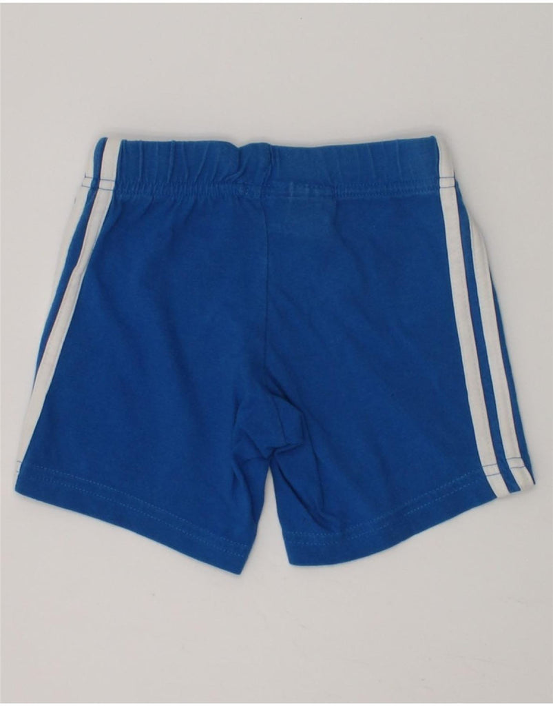 ADIDAS Baby Boys Shorts 9-12 Months Blue Cotton | Vintage Adidas | Thrift | Second-Hand Adidas | Used Clothing | Messina Hembry 