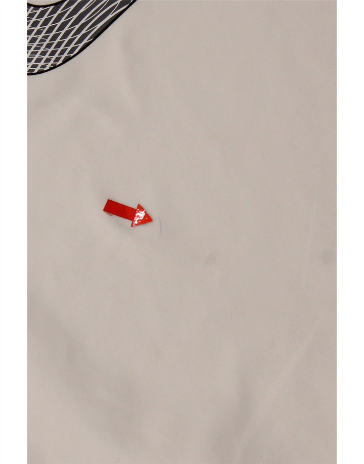 Nike Boys Dri Fit Graphic T-Shirt Top 13-14 Years White