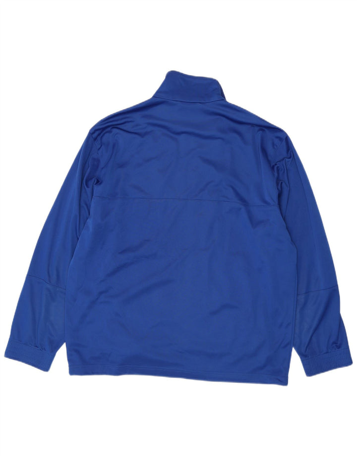 Lotto Mens Tracksuit Top Jacket XL Blue Colourblock