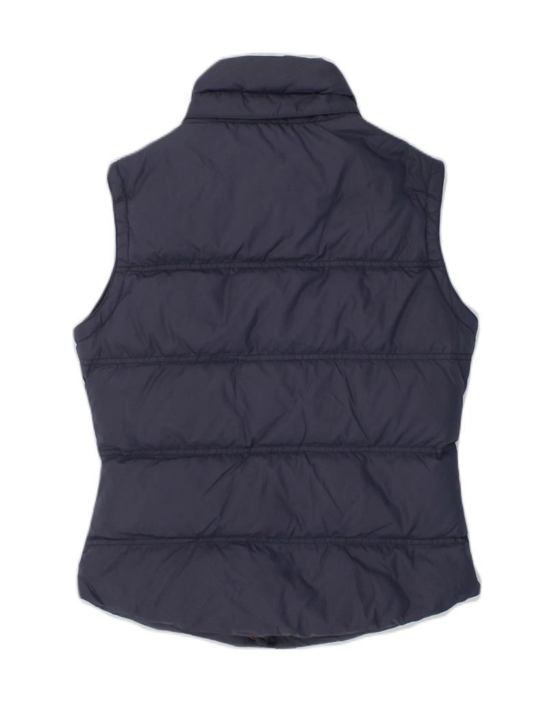 JACK WILLS Womens Padded Gilet UK 8 Small  Navy Blue Nylon | Vintage Jack Wills | Thrift | Second-Hand Jack Wills | Used Clothing | Messina Hembry 