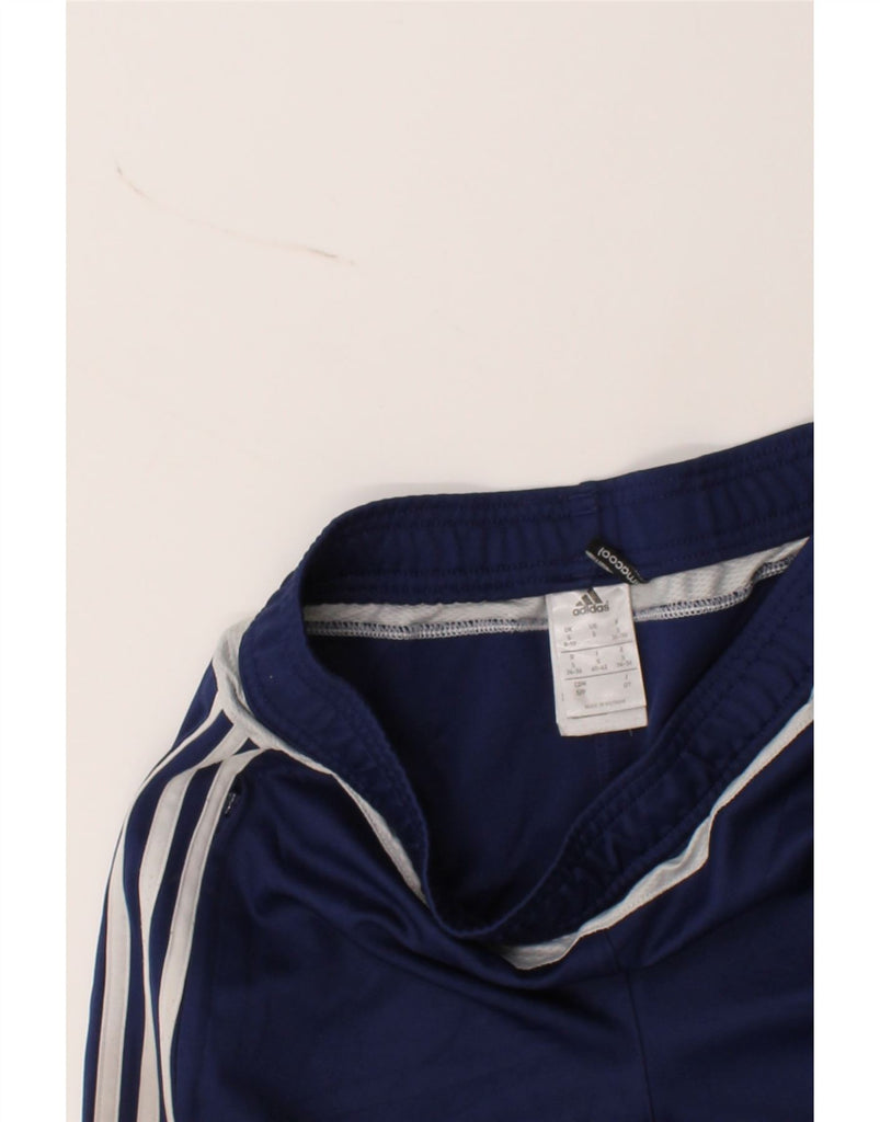 ADIDAS Womens Climacool Tracksuit Trousers UK 8/10 Small Navy Blue Vintage Adidas and Second-Hand Adidas from Messina Hembry 