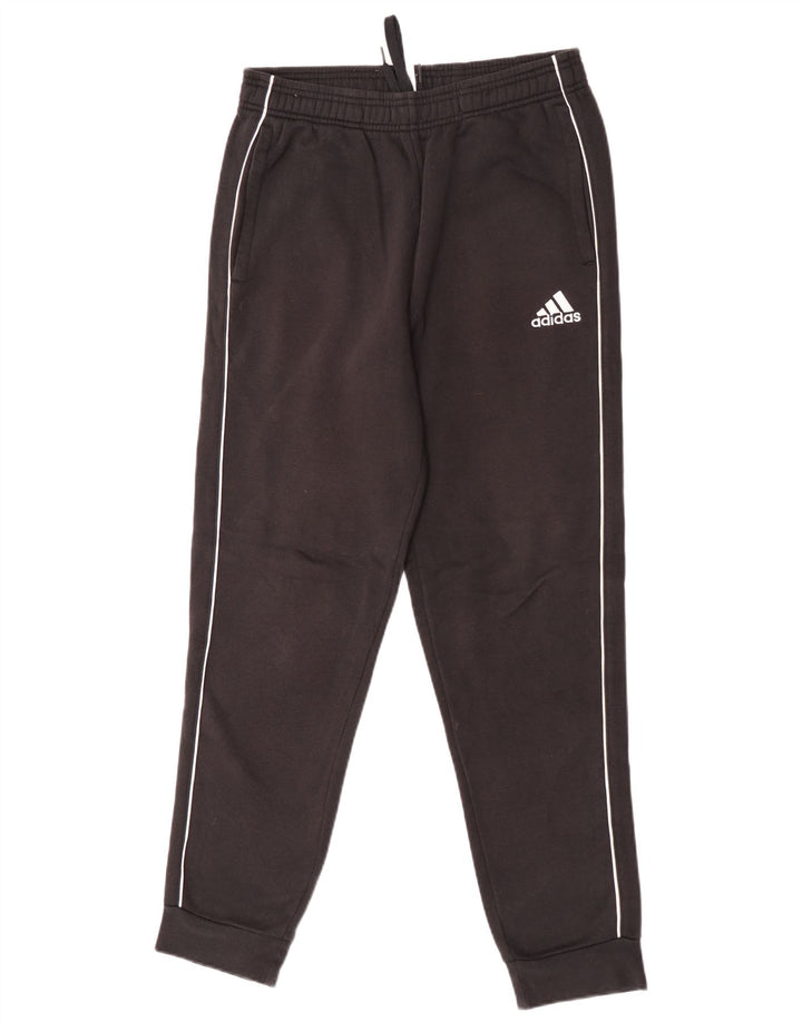 Adidas Mens Tracksuit Trousers Joggers Medium  Black Cotton