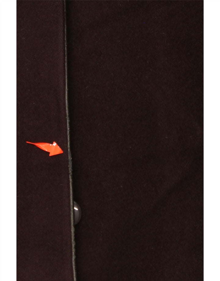 LONDON FOG Womens Overcoat UK 16 Large Brown Wool