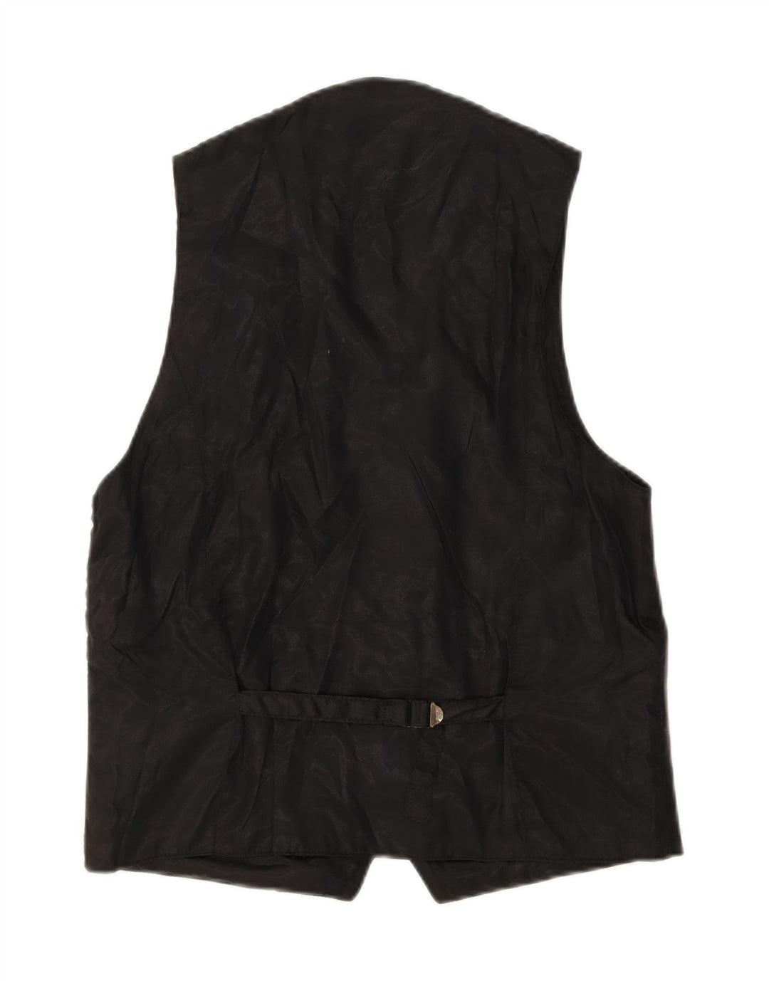 MOUTON BLANC Mens Leather Waistcoat Large Black Leather Vintage Mouton Blanc and Second-Hand Mouton Blanc from Messina Hembry 
