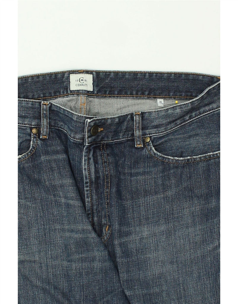 CERRUTI 1881 Mens Straight Jeans W38 L27 Blue | Vintage Cerruti 1881 | Thrift | Second-Hand Cerruti 1881 | Used Clothing | Messina Hembry 