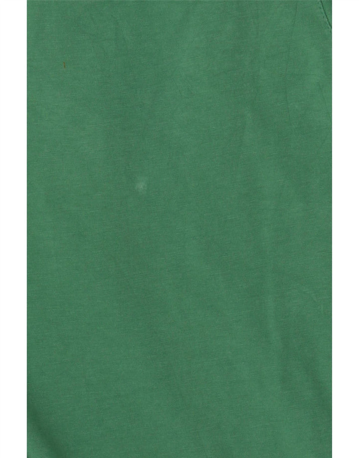 Ted Baker Mens Polo Shirt Size 4 Large Green Cotton