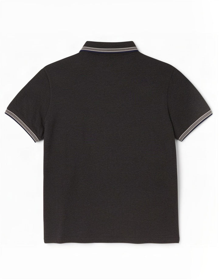 Hugo Boss Mens Polo Shirt Large Grey Cotton