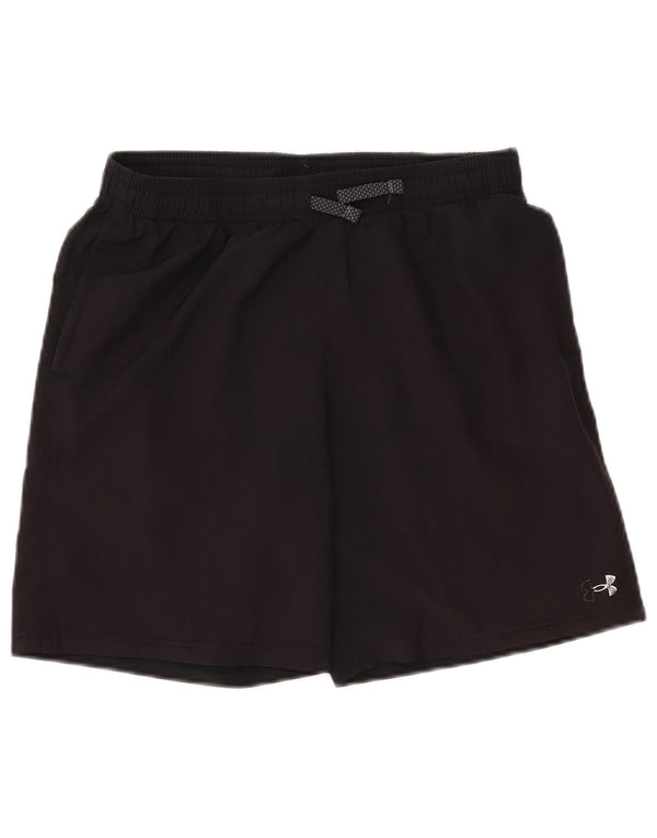 Under Armour Boys Sport Shorts 13-14 Years XL Black Polyester