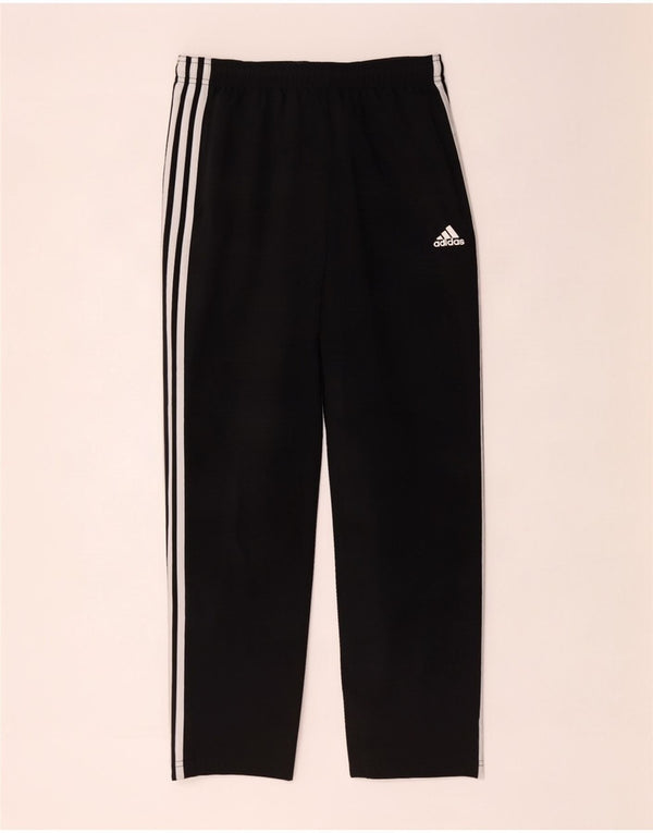 Adidas Mens Tracksuit Trousers UK 36/38 Small Black Polyester