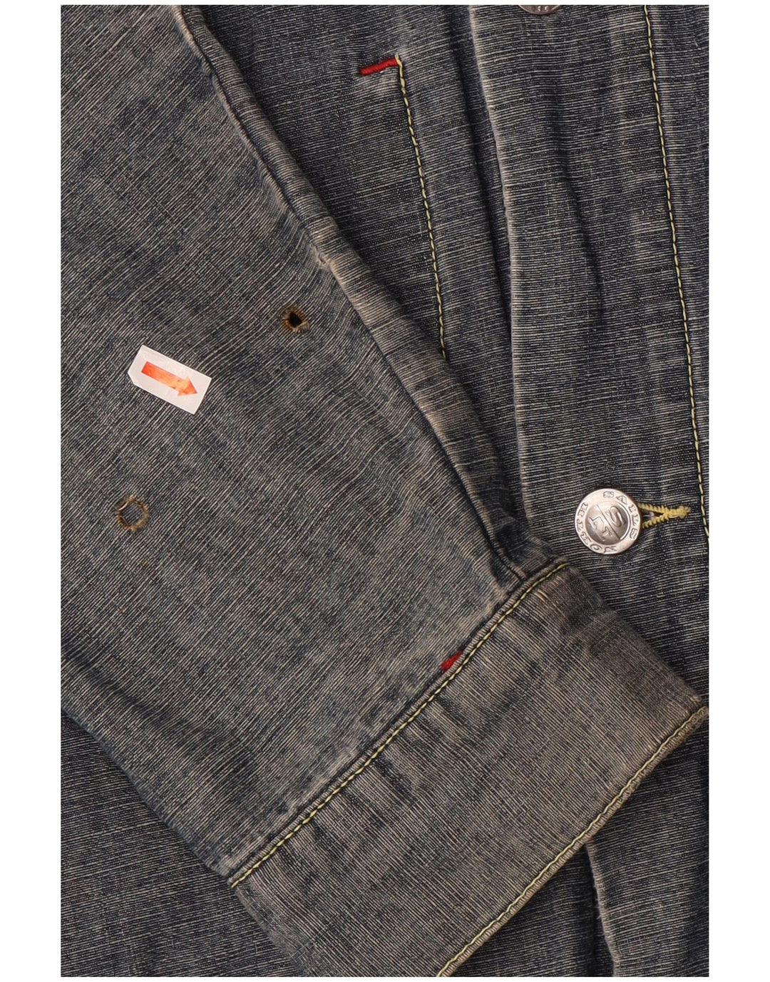 North Sails Mens Denim Jacket UK 40 Large Navy Blue Cotton