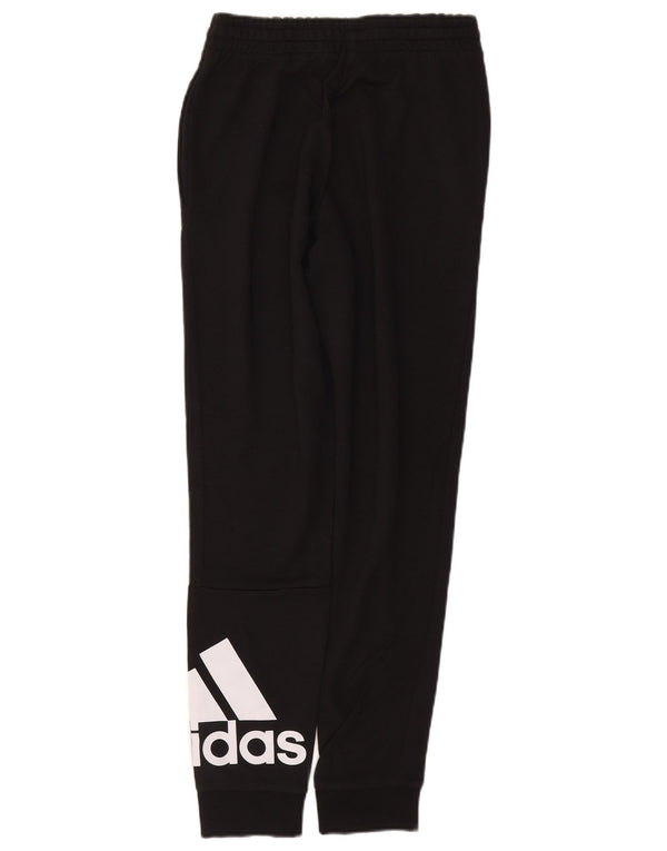Adidas Mens Graphic Tracksuit Trousers Joggers Small Black Cotton