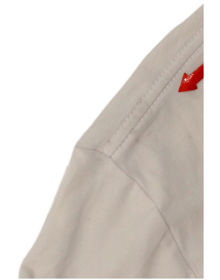 Calvin Klein Jeans Mens T-Shirt Top Small White Cotton