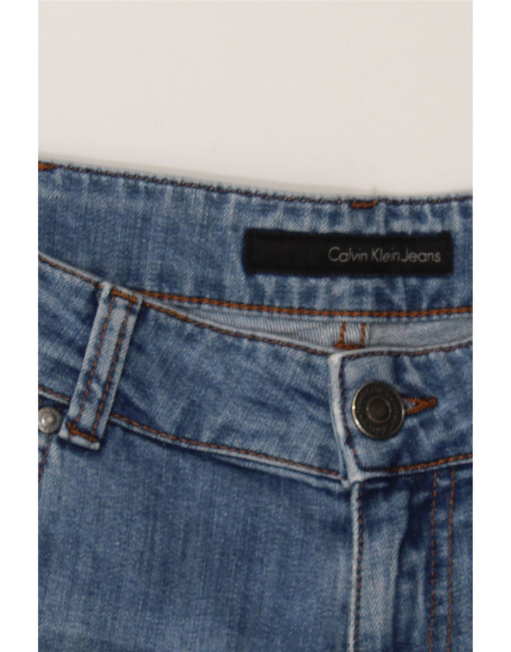 CALVIN KLEIN Womens Straight Jeans W33 L32  Blue Cotton Vintage Calvin Klein and Second-Hand Calvin Klein from Messina Hembry 