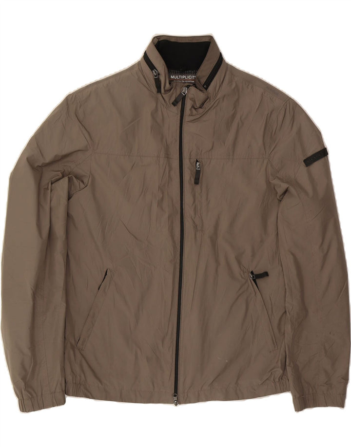 GEOX Mens Bomber Jacket UK 38 Medium Brown Polyester Vintage Geox and Second-Hand Geox from Messina Hembry 