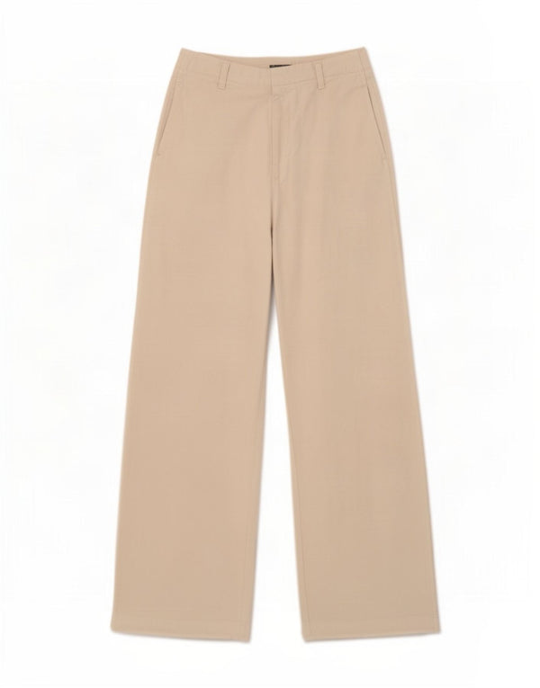 Zara Womens High Waist Loose Jeans Small W26 L28 White