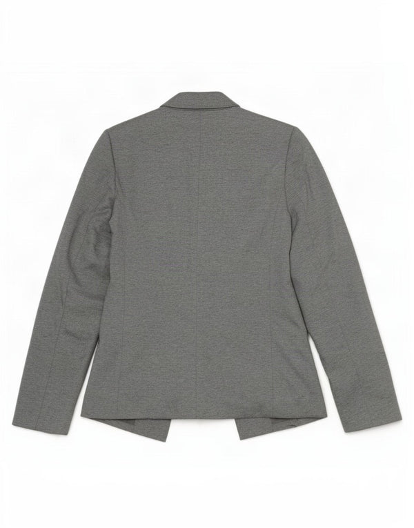 Oasis Womens Open Blazer Jacket UK 8 Small Grey Polyester