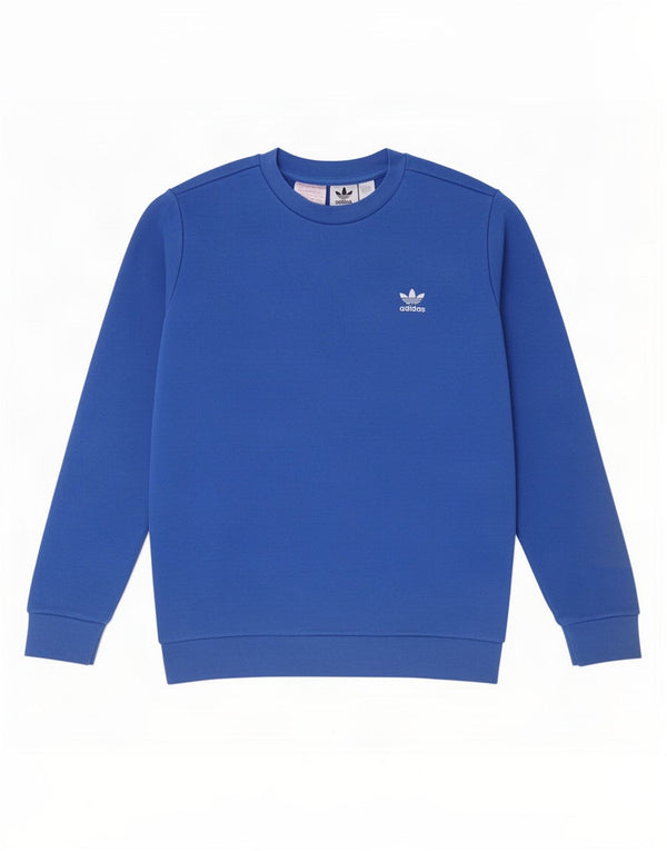 Adidas Boys Sweatshirt Jumper 11-12 Years Blue Cotton