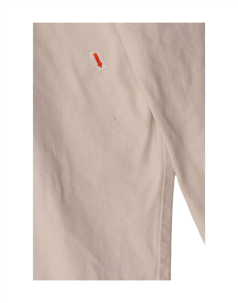 VINTAGE Mens Straight Jeans W36 L30 Off White Vintage Vintage and Second-Hand Vintage from Messina Hembry 